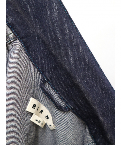 MARNI（マルニ）MARNI (マルニ) ウォッシュドデニムトラッカージャケット インディゴ サイズ:44 18SS イタリア製の古着・服飾アイテム