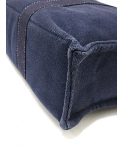 HERMES（エルメス）HERMES (エルメス) サックドーヴィルトート MM ネイビー ドーヴィル フランス製の古着・服飾アイテム