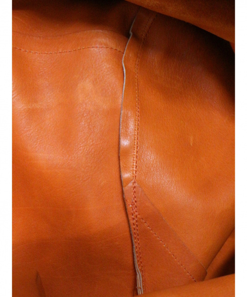 GUCCI（グッチ）GUCCI (グッチ) カウスウェードトラッカージャケット オレンジ サイズ:46 イタリア製の古着・服飾アイテム