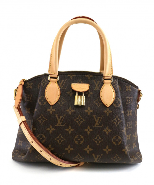 LOUIS VUITTON（ルイ ヴィトン）LOUIS VUITTON (ルイヴィトン) リボリーPM ブラウン ヴィトン　モノグラム リポリーPM　M44543 MB1129　19年製造の古着・服飾アイテム