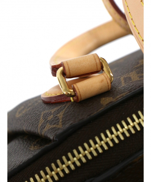 LOUIS VUITTON（ルイ ヴィトン）LOUIS VUITTON (ルイヴィトン) リボリーPM ブラウン ヴィトン　モノグラム リポリーPM　M44543 MB1129　19年製造の古着・服飾アイテム