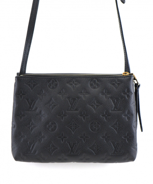 LOUIS VUITTON（ルイ ヴィトン）LOUIS VUITTON (ルイヴィトン) モノグラム・アンプラント・トワイス ブラック ヴィトン　M50258 AR4186　フランス製の古着・服飾アイテム