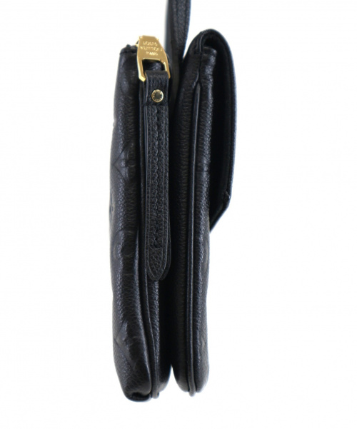 LOUIS VUITTON（ルイ ヴィトン）LOUIS VUITTON (ルイヴィトン) モノグラム・アンプラント・トワイス ブラック ヴィトン　M50258 AR4186　フランス製の古着・服飾アイテム