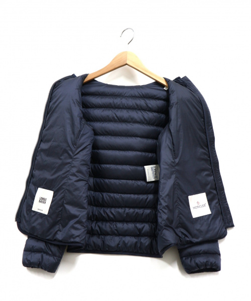 MONCLER（モンクレール）MONCLER (モンクレール) ダウンジャケット ネイビー サイズ:152cm キッズサイズの古着・服飾アイテム