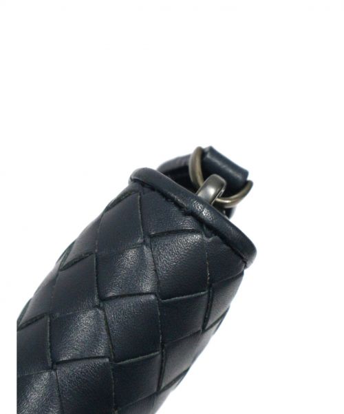BOTTEGA VENETA（ボッテガベネタ）BOTTEGA VENETA (ボッテガヴェネタ) イントレチャートロングウォレット ブルー -の古着・服飾アイテム
