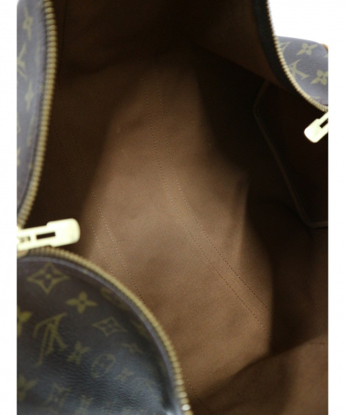 LOUIS VUITTON（ルイ ヴィトン）LOUIS VUITTON (ルイヴィトン) キーポル45 ブラウン モノグラム M41428　TH0996　ショルダーストラップ付の古着・服飾アイテム