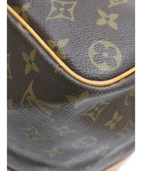 LOUIS VUITTON（ルイ ヴィトン）LOUIS VUITTON (ルイヴィトン) キーポル45 ブラウン モノグラム M41428　TH0996　ショルダーストラップ付の古着・服飾アイテム