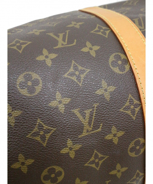LOUIS VUITTON（ルイ ヴィトン）LOUIS VUITTON (ルイヴィトン) キーポル45 ブラウン モノグラム M41428　TH0996　ショルダーストラップ付の古着・服飾アイテム