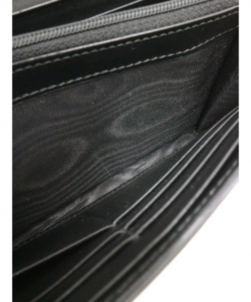 GUCCI（グッチ）GUCCI (グッチ) コンチネンタル ウォレット ブラック グッチシマ 410100 1147の古着・服飾アイテム