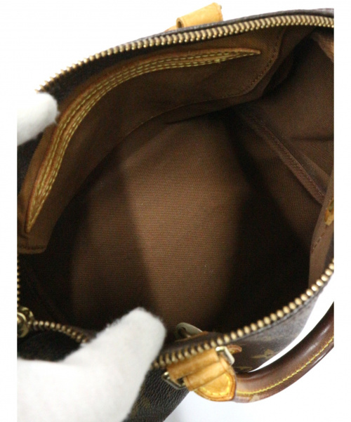 LOUIS VUITTON（ルイ ヴィトン）LOUIS VUITTON (ルイヴィトン) スピーディ25 ブラウン モノグラム SP0013の古着・服飾アイテム