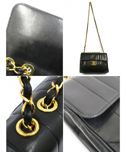 CHANEL（シャネル）CHANEL (シャネル) ココマークWチェーンショルダーバッグ マドモアゼル 3231935の古着・服飾アイテム