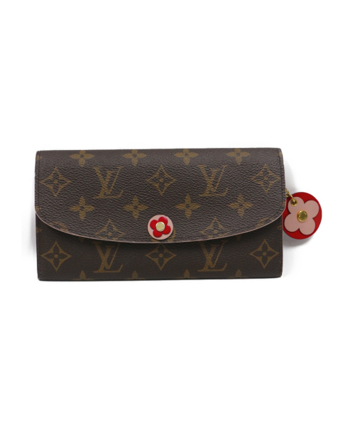 LOUIS VUITTON（ルイ ヴィトン）LOUIS VUITTON (ルイヴィトン) ポルトフォイルエミリー ブラウン モノグラムの古着・服飾アイテム