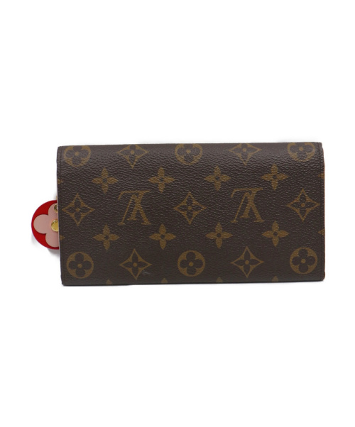 LOUIS VUITTON（ルイ ヴィトン）LOUIS VUITTON (ルイヴィトン) ポルトフォイルエミリー ブラウン モノグラムの古着・服飾アイテム
