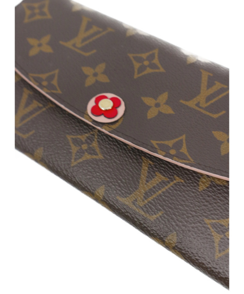 LOUIS VUITTON（ルイ ヴィトン）LOUIS VUITTON (ルイヴィトン) ポルトフォイルエミリー ブラウン モノグラムの古着・服飾アイテム