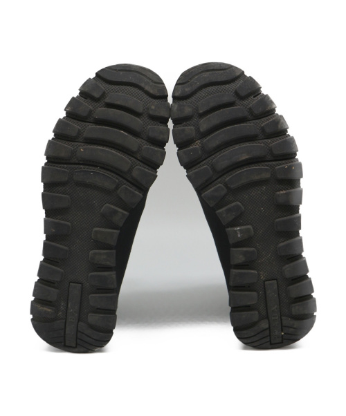 PRADA（プラダ）PRADA (プラダ) ソックススニーカー ブラック サイズ:7 1/2の古着・服飾アイテム