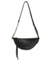 JIMMY CHOO (ジミーチュウ) レザーベルトバッグ ブラック FAYE：44800円