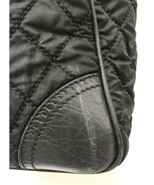 CHANEL（シャネル）CHANEL (シャネル) ナイロンレザーココマークトートバッグ ブラック パリ ニューヨークの古着・服飾アイテム
