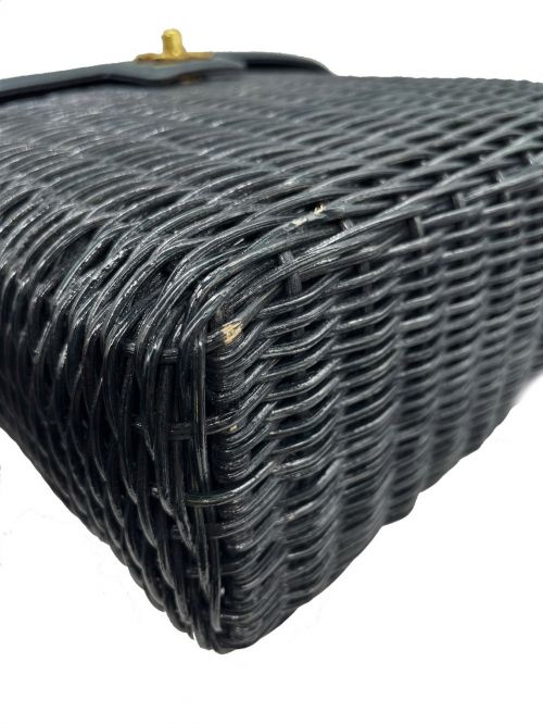 CHANEL（シャネル）CHANEL (シャネル) ココマークカゴバッグ ブラック サイズ:-の古着・服飾アイテム