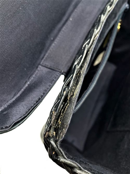 CHANEL（シャネル）CHANEL (シャネル) ココマークカゴバッグ ブラック サイズ:-の古着・服飾アイテム