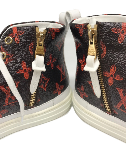 LOUIS VUITTON（ルイ ヴィトン）LOUIS VUITTON (ルイ ヴィトン) Catogram Stellar Sneaker Boots ブラウン サイズ:37 1/2の古着・服飾アイテム