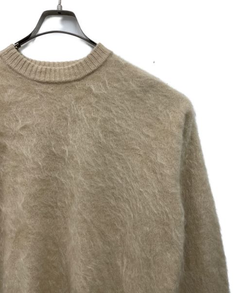 HAVEL studio（ハーヴェル スタジオ）HAVEL studio (ハーヴェル スタジオ) カシミヤニット ベージュ サイズ:36の古着・服飾アイテム