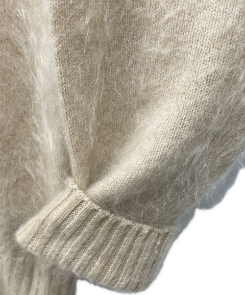 HAVEL studio（ハーヴェル スタジオ）HAVEL studio (ハーヴェル スタジオ) カシミヤニット ベージュ サイズ:36の古着・服飾アイテム