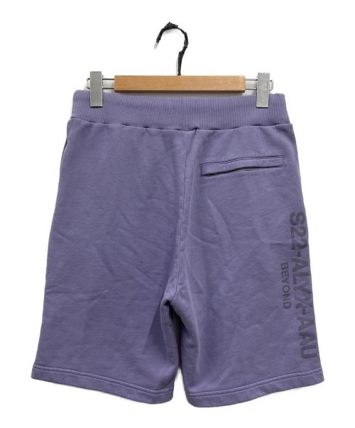 1017 ALYX 9SM（テンセブンティーン アリクス ナインエスエム）1017 ALYX 9SM (アリクス) ハーフパンツ パープル サイズ:Sの古着・服飾アイテム