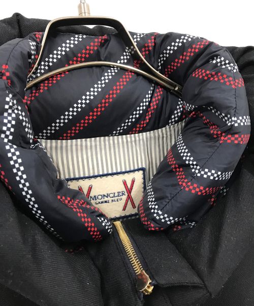 MONCLER GAMME BLEU（モンクレール ガム ブルー）MONCLER GAMME BLEU (モンクレール ガム ブルー) ダウンジャケット ブラック サイズ:3の古着・服飾アイテム