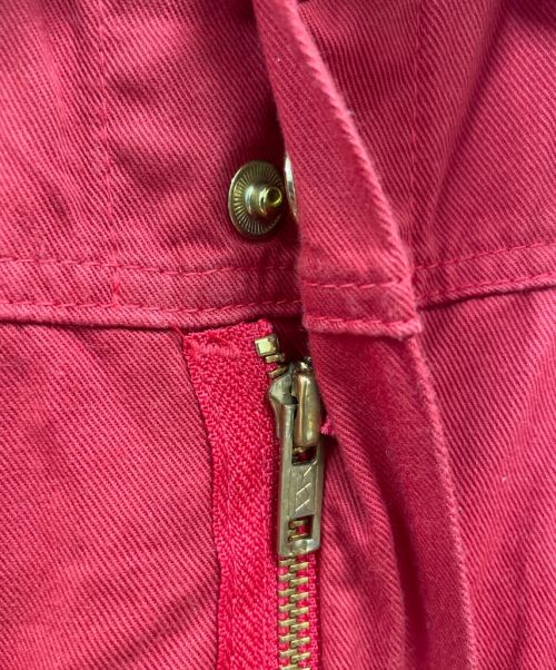 VINTAGE（ヴィンテージ）VINTAGE (ビンテージ) ジャンプスーツ レッド サイズ:Sの古着・服飾アイテム