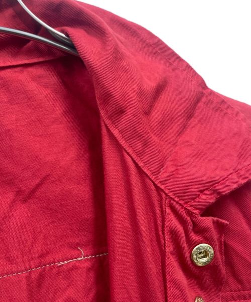 VINTAGE（ヴィンテージ）VINTAGE (ビンテージ) ジャンプスーツ レッド サイズ:Sの古着・服飾アイテム
