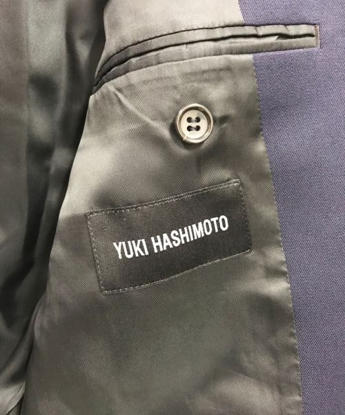 YUKI HASHIMOTO（ユウキハシモト）YUKI HASHIMOTO (ユウキハシモト) セットアップスーツ ネイビー サイズ:48の古着・服飾アイテム
