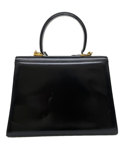 Salvatore Ferragamo（サルヴァトーレ フェラガモ）Salvatore Ferragamo (サルヴァトーレ フェラガモ) ガンチーニショルダーバッグ　BA21 2181 ブラックの古着・服飾アイテム