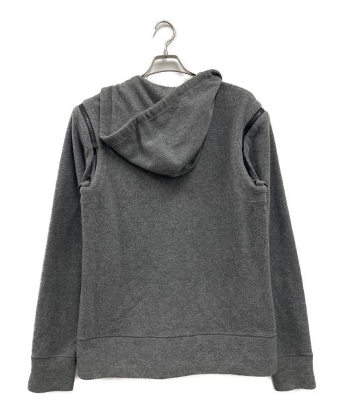 biscuithead（ビスケットヘッド）biscuithead (ビスケットヘッド) フリースジャケット　BDL-1 グレー サイズ:Ｍの古着・服飾アイテム