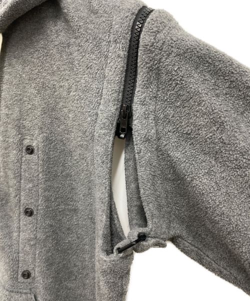 biscuithead（ビスケットヘッド）biscuithead (ビスケットヘッド) フリースジャケット　BDL-1 グレー サイズ:Ｍの古着・服飾アイテム