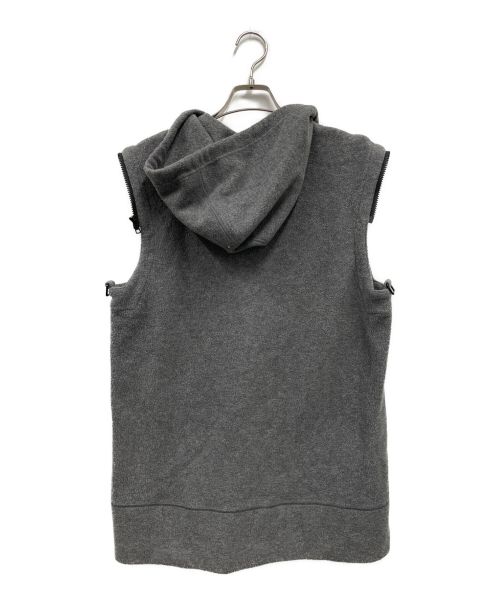 biscuithead（ビスケットヘッド）biscuithead (ビスケットヘッド) フリースジャケット　BDL-1 グレー サイズ:Ｍの古着・服飾アイテム