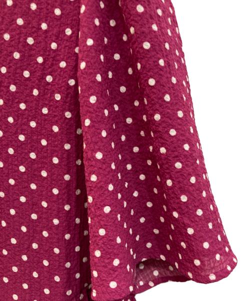 SEZANE（セザンヌ）SEZANE (セザンヌ) チュールブラウス ピンク サイズ:40の古着・服飾アイテム