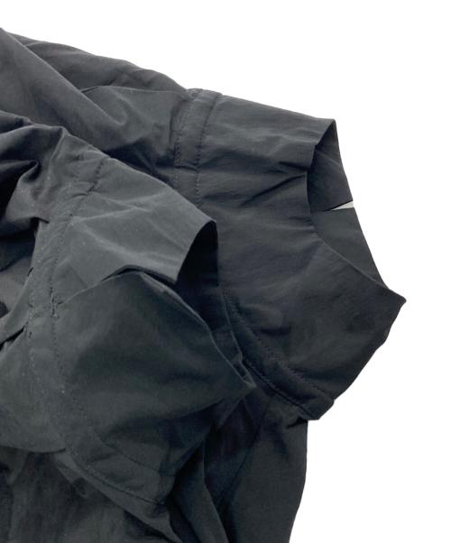 AK+1（エーケーワン）ak+1 (エーケーワン) スタンドカラージップワンピース ブラック サイズ:38の古着・服飾アイテム