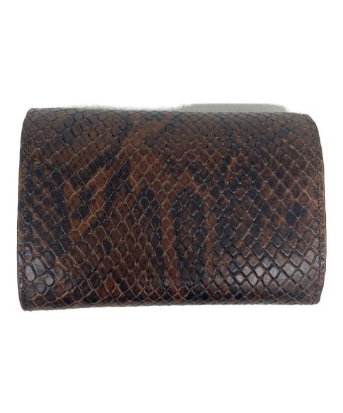 J&M DAVIDSON（ジェイ＆エム デヴィッドソン）J&M DAVIDSON (ジェイ＆エム デヴィッドソン) SMALL WALLET ブラウンの古着・服飾アイテム