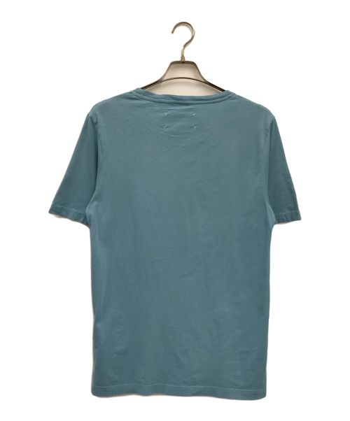 Maison Margiela 10（メゾンマルジェラ 10）Maison Margiela 10 (メゾンマルジェラ 10) コットンS/S Tシャツ/S50GC0460 S22533 ブルー サイズ:48の古着・服飾アイテム