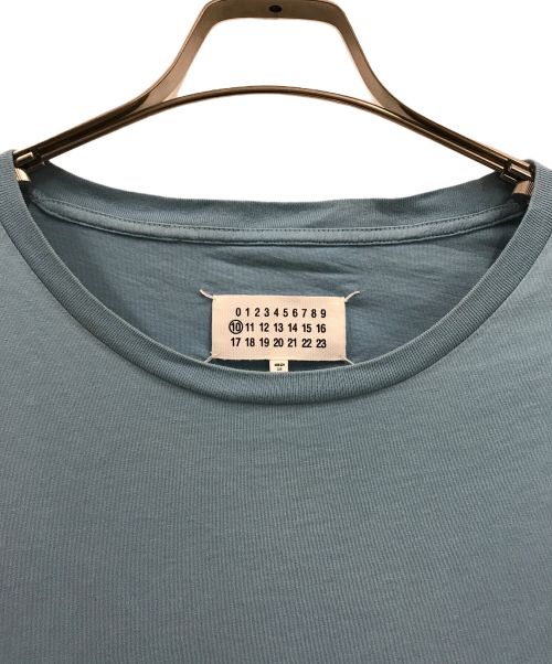 Maison Margiela 10（メゾンマルジェラ 10）Maison Margiela 10 (メゾンマルジェラ 10) コットンS/S Tシャツ/S50GC0460 S22533 ブルー サイズ:48の古着・服飾アイテム