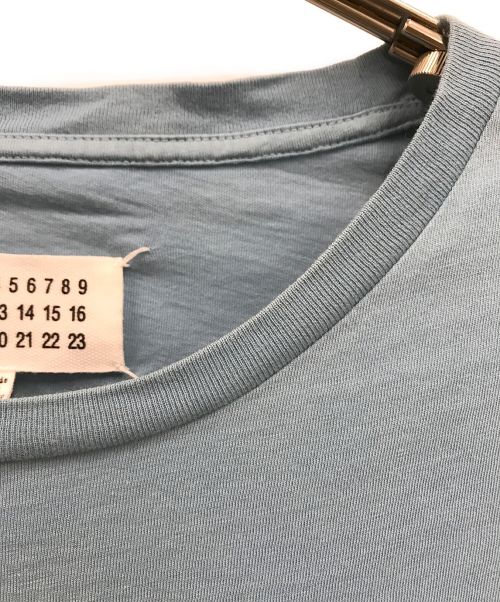 Maison Margiela 10（メゾンマルジェラ 10）Maison Margiela 10 (メゾンマルジェラ 10) コットンS/S Tシャツ/S50GC0460 S22533 ブルー サイズ:48の古着・服飾アイテム