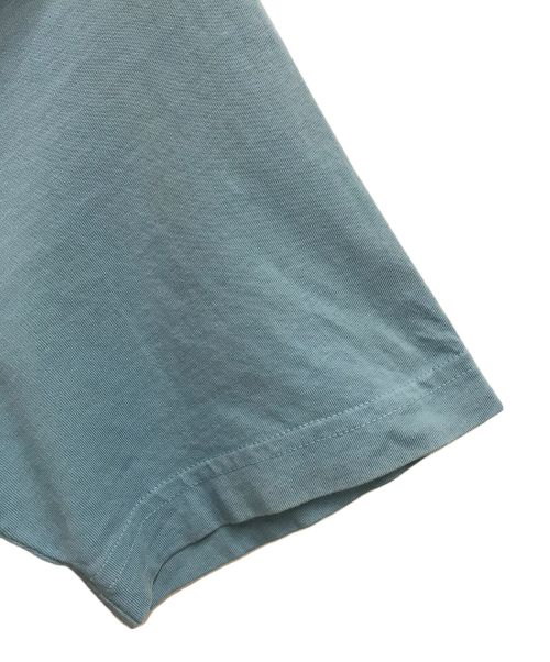 Maison Margiela 10（メゾンマルジェラ 10）Maison Margiela 10 (メゾンマルジェラ 10) コットンS/S Tシャツ/S50GC0460 S22533 ブルー サイズ:48の古着・服飾アイテム
