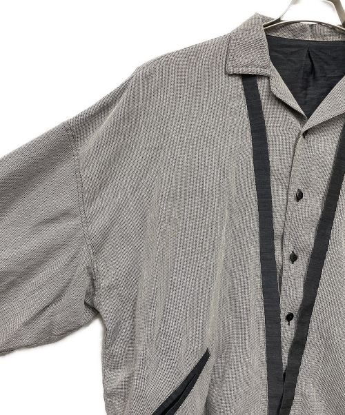 HOMELESS TAILOR（ホームレステイラー）HOMELESS TAILOR (ホームレステイラー) LAYERED SH JACKET グレー サイズ:Mの古着・服飾アイテム