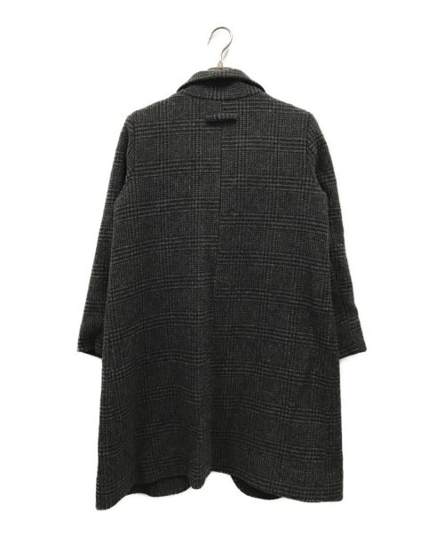 Pal'las Palace（パラスパレス）Pal'las Palace (パラスパレス) グレンチェックチェスターコート/PFCO-0636D グレー サイズ:2の古着・服飾アイテム