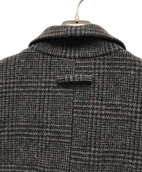 Pal'las Palace（パラスパレス）Pal'las Palace (パラスパレス) グレンチェックチェスターコート/PFCO-0636D グレー サイズ:2の古着・服飾アイテム