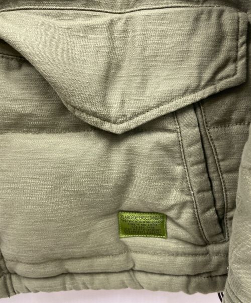 X-LARGE（エクストララージ）X-LARGE (エクストララージ) 4ポケット ミリタリーダウンジャケット/0134511 カーキ サイズ:Mの古着・服飾アイテム