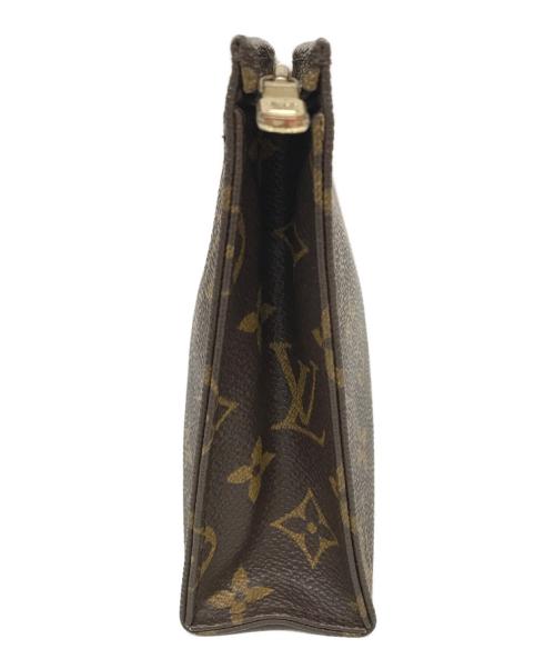 LOUIS VUITTON（ルイ ヴィトン）LOUIS VUITTON (ルイ ヴィトン) ポシェットトワレット19/M47544 ブラウンの古着・服飾アイテム