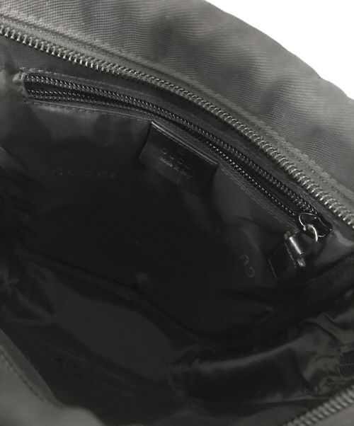 GUCCI（グッチ）GUCCI (グッチ) ナイロンショルダーバッグ/018-1612 ブラック サイズ:　の古着・服飾アイテム