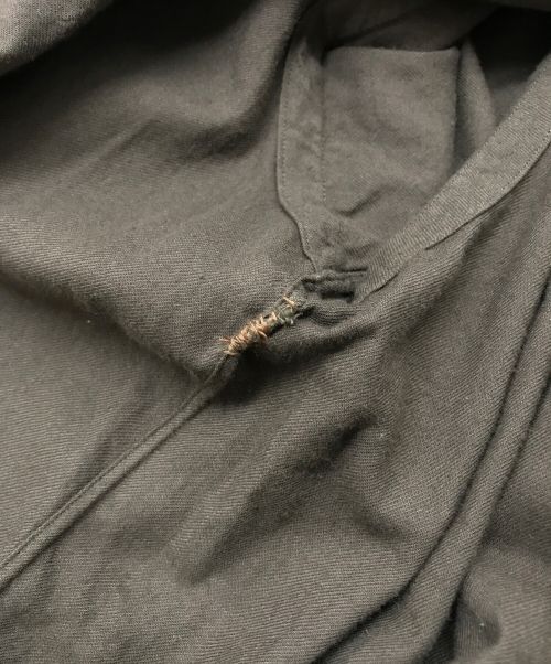 HERILL（ヘリル）HERILL (ヘリル) コットンカシミヤ レギュラーカラーシャツ/21-050-HL-8000-3 ブラウン サイズ:2の古着・服飾アイテム