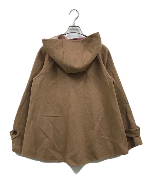 BLUE LABEL CRESTBRIDGE（ブルーレーベルクレストブリッジ）BLUE LABEL CRESTBRIDGE (ブルーレーベルクレストブリッジ) クレストブリッジダブルフェイスコート ブラウン サイズ:38の古着・服飾アイテム